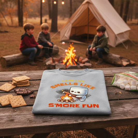 Camp Life Smells Like S’More Fun Tee